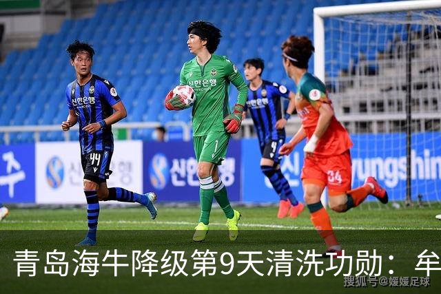 青岛海牛降级第9天清洗功勋：牟鹏飞与刘军帅遭年龄清洗